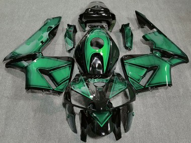 Carénages Moto Honda CBR600RR 2005-2006 - Vert Clair Profond Abordables