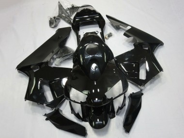 Carénage Moto Honda CBR600RR 2003-2004 - Noir Brillant Noir Mat Abordables
