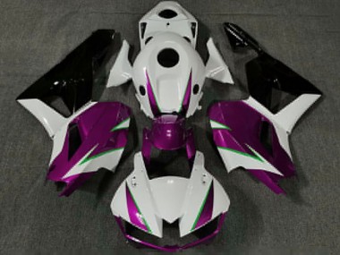 Carénages Moto Honda CBR600RR 2013-2023 - Blanc Rose Vert Noir Brillant Abordables
