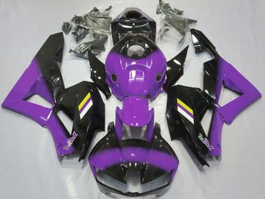 Carénages Moto Honda CBR600RR 2013-2023 - Violet Noir Brillant Blanc Jaune Abordables