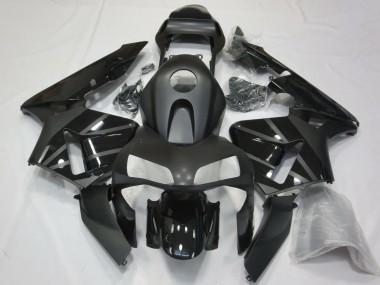 Carénages Moto Honda CBR600RR 2003-2004 - Noir Brillant Noir Mat Abordables