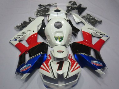 Carénages Moto Honda CBR600RR 2013-2023 - Blanc Rouge Bleu Noir Nombre 1 Abordables