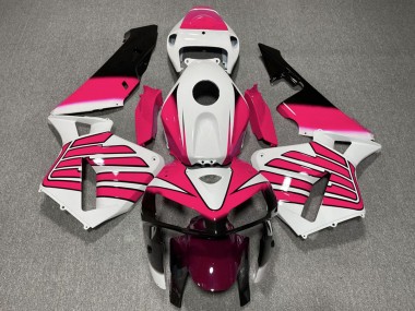 Carénages Moto Honda CBR600RR 2005-2006 - Blanc Rose Ailes Abordables
