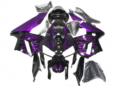 Carénages Moto Honda CBR600RR 2005-2006 - Violet Flamme Abordables