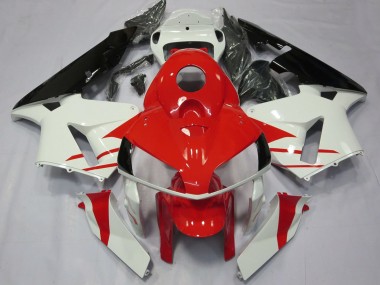 Carénages Moto Honda CBR600RR 2005-2006 - Blanc Rouge Noir Abordables