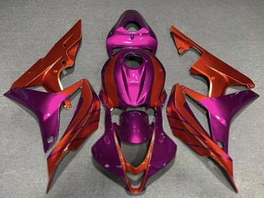 Carénages Moto Honda CBR600RR 2007-2008 - Violet Rouge Abordables