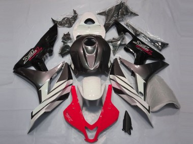 Carénages Moto Honda CBR600RR 2007-2008 - Blanc Rouge Gris Noir Brillant Abordables