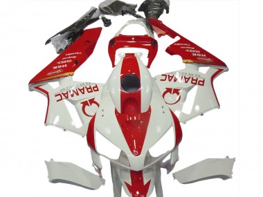 Carénages Moto Honda CBR600RR 2005-2006 - Blanc Rouge Pramac Abordables