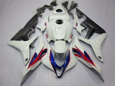 Carénages Moto Honda CBR600RR 2007-2008 - Blanc Rouge Bleu HRC Abordables
