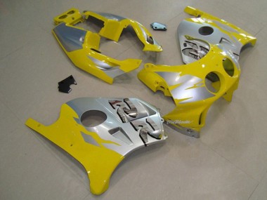 Carénages Moto Honda CBR250RR 1990-1998 - Argent Jaune Abordables