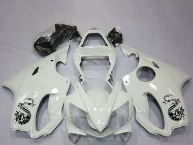 Carénages Moto Honda CBR600 F4i 2001-2003 - Blanc Dragon Abordables