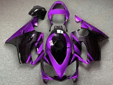 Carénages Moto Honda CBR600 F4i 2001-2003 - Violet Noir Brillant Abordables