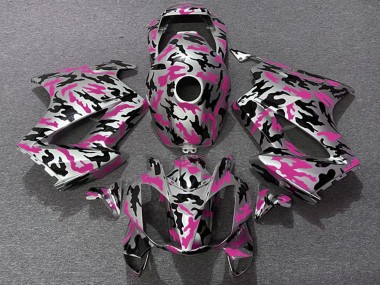 Carénages Moto Honda VFR 800 2002-2013 - Rose Camouflage Abordables