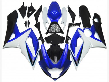 Carénage Moto Suzuki GSXR 1000 2005-2006 - Blanc Rouge Bleu Jaune Abordables