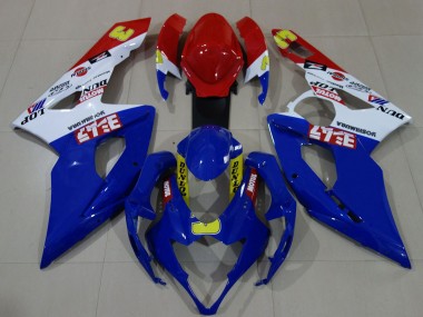 Carénages Moto Suzuki GSXR 1000 2005-2006 - Blanc Rouge Bleu Jaune Abordables