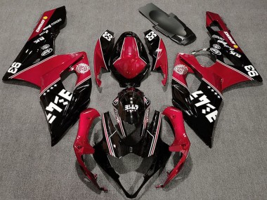 Carénages Moto Suzuki GSXR 1000 2005-2006 - Rouge Noir Brillant Blanc Abordables