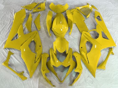 Carénages Moto Suzuki GSXR 1000 2005-2006 - Jaune Brillant Abordables
