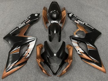 Carénages Moto Suzuki GSXR 1000 2005-2006 - Noir Mat Bronze Abordables