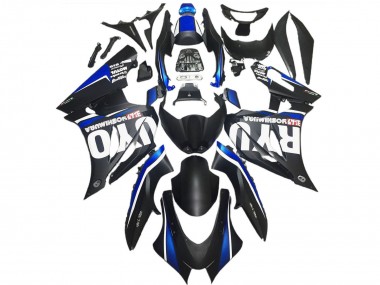 Carénages Moto Suzuki GSXR 1000 2017-2024 - Noir Mat Bleu Abordables