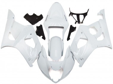 Carénages Moto Suzuki GSXR 1000 2003-2004 - Blanc Brillant Abordables