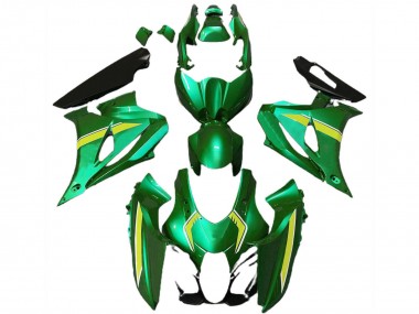 Carénages Moto Suzuki GSXR 1000 2017-2024 - Vert Jaune Style Abordables