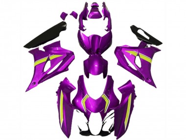 Carénages Moto Suzuki GSXR 1000 2017-2024 - Rose Jaune Style Abordables