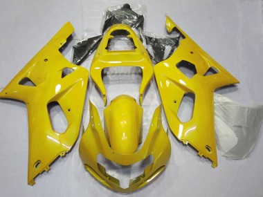 Carénages Moto Suzuki GSXR 600 / GSXR 750 2001-2003 - Jaune Abordables