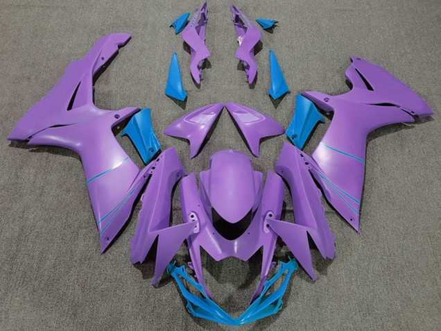 Carénages Moto Suzuki GSXR 600 / GSXR 750 2011-2024 - Violet Bleu Clair
