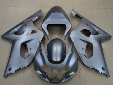 Carénages Moto Suzuki GSXR 600 / GSXR 750 2001-2003 - Gris Foncé Mat Abordables