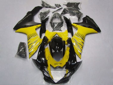 Carénages Moto Suzuki GSXR 600 / GSXR 750 2011-2024 - Jaune Gris Noir Abordables