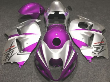 Carénages Moto Suzuki GSXR 1300 1996-2007 - Rose Brillant Argent Abordables