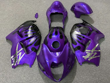 Carénages Moto Suzuki GSXR 1300 1996-2007 - Violet Noir Abordables