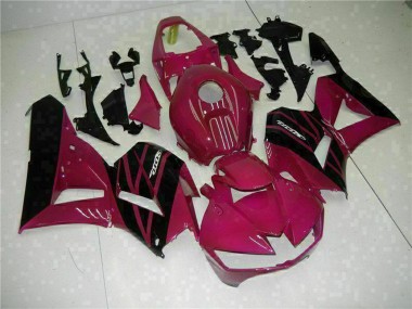 Carénages Moto Honda CBR600RR 2013-2023 - Violet Noir Brillant Abordables