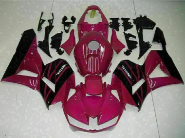 Carénages Moto Honda CBR600RR 2013-2023 - Violet Noir Brillant Abordables