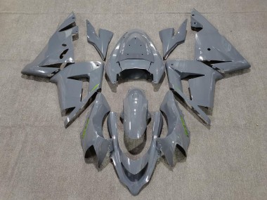 Carénages Moto Kawasaki ZX10R 2004-2005 - Gris Brillant Vert Abordables