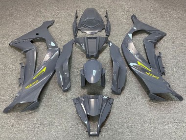 Carénages Moto Kawasaki ZX10R 2011-2015 - Nardo Gris Jaune Abordables