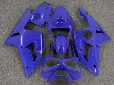 Carénages Moto Kawasaki ZX6R 2003-2004 - Bleu Abordables