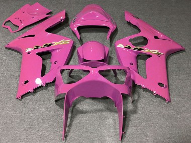 Carénages Moto Kawasaki ZX6R 2003-2004 - Rose Abordables
