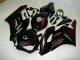 Carénages Moto Honda CBR1000RR 2004-2005 - Noir Brillant Rouge Flamme
