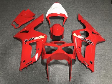 Carénages Moto Kawasaki ZX6R 2003-2004 - Rouge 636 Abordables