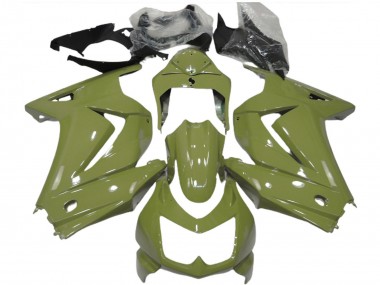 Carénages Moto Kawasaki Ninja 250 2008-2012 - Vert Olive Abordables