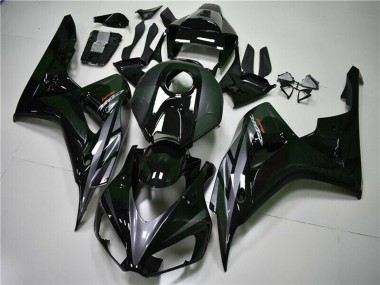 Carénages Moto Honda CBR1000RR 2004-2005 - Noir Brillant Gris Abordables