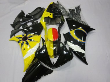 Carénages Moto Yamaha R1 2012-2014 - Jaune Noir Rouge Abordables
