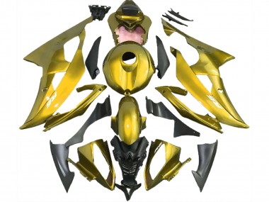 Carénages Moto Yamaha R6 2008-2016 - Jaune Abordables