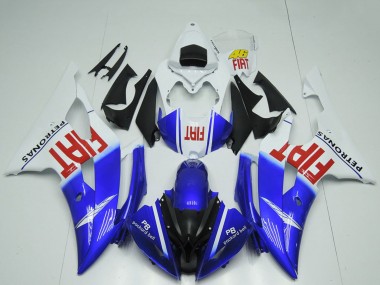 Carénages Moto Yamaha R6 2008-2016 - Blanc Bleu Rouge Noir Fiat Abordables