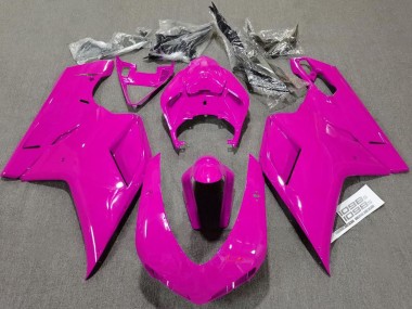 Carénages Moto Ducati 1098 2007-2014 - Rose Brillant Plaine Abordables