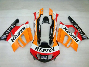 Carénage Moto Honda CBR600 F3 1995-1996 - Orange Blanc Rouge Noir Brillant Repsol Abordables