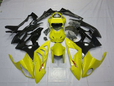 Carénages Moto BMW S1000RR 2009-2014 - Jaune Noir Brillant Abordables
