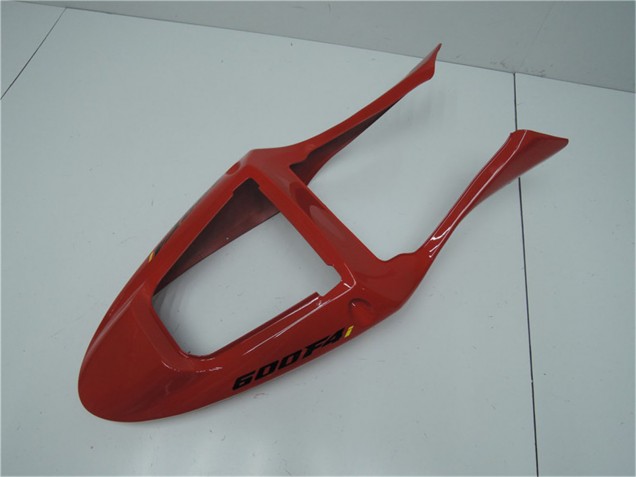 Kits Carénage Moto ABS Honda CBR600 F4i 2001-2003 - Rouge Noir Brillant