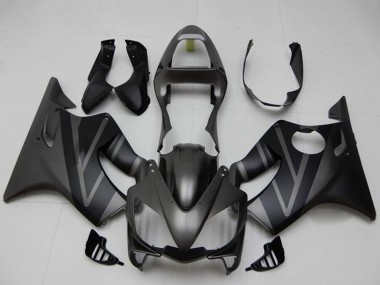 Kits Carénage Moto Honda CBR600 F4i 2001-2003 - Noir Mat Gris Abordables